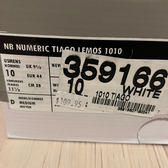 Mens New Balance Numeric Tiago Lemos 1010 - Picture 9 of 10